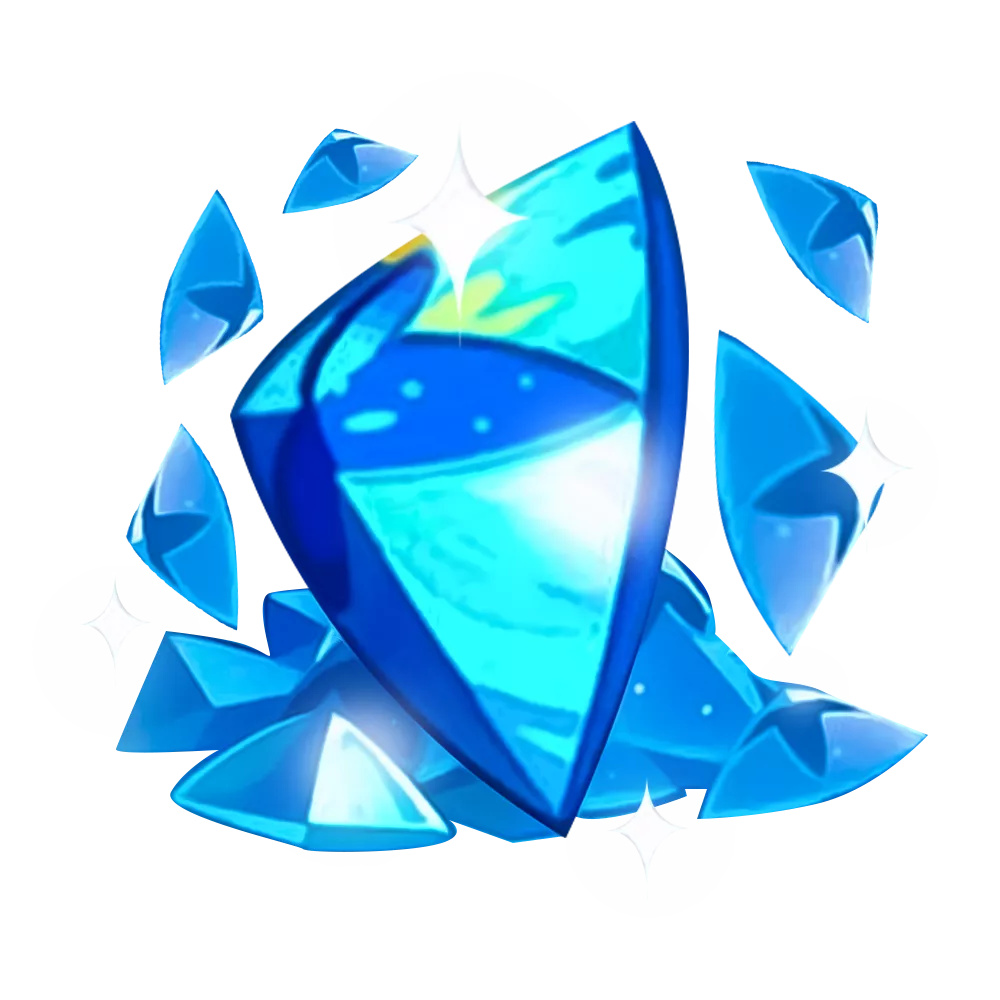 95 кристаллов