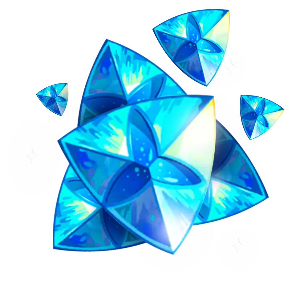 190 кристаллов