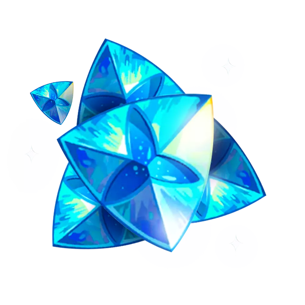 157 кристаллов